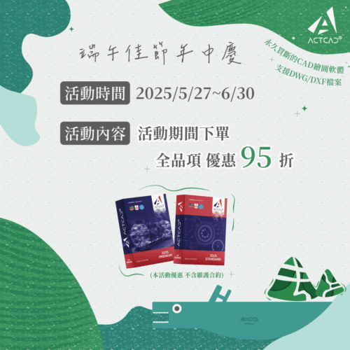 ActCAD 2025 區網授權：圖片 3